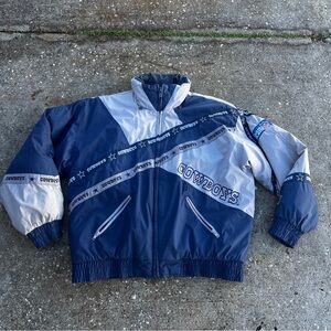 Dallas Cowboys pro player vintage nfl puffer jacket XL